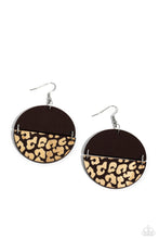 Load image into Gallery viewer, Earrings Jungle Catwalk - Brown E360