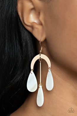 Earrings ‹Atlantis Ambience - Gold E190