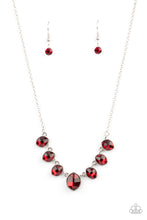 Load image into Gallery viewer, Necklace Material Girl Glamour - Red N237