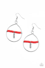 Load image into Gallery viewer, Earrings Free Bird Freedom - Red E317