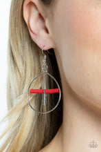 Load image into Gallery viewer, Earrings Free Bird Freedom - Red E317