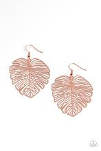 Load image into Gallery viewer, Earrings Palm Palmistry - Copper E427