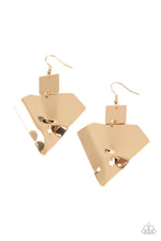 Load image into Gallery viewer, Earrings Deceivingly Deco - Gold E397