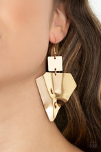 Load image into Gallery viewer, Earrings Deceivingly Deco - Gold E397