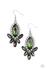 Load image into Gallery viewer, Earrings Serving Up Sparkle - Green E2389