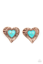 Load image into Gallery viewer, Earrings Rustic Romance - Copper E440