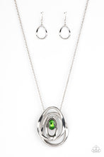 Load image into Gallery viewer, Necklaces Luminous Labyrinth - Green N2342