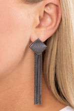 Load image into Gallery viewer, Earrings Experimental Elegance - Black E517