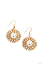 Load image into Gallery viewer, Earrings Century Classic - Gold Pearl