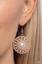 Load image into Gallery viewer, Earrings Century Classic - Gold Pearl