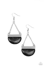 Load image into Gallery viewer, Earrings Mesa Mezzanine - Black E2489