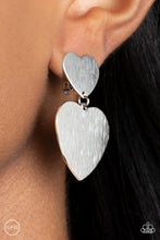 Load image into Gallery viewer, Earrings Cowgirl Crush - Silver Clip On J13