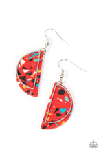 Load image into Gallery viewer, Earrings Flashdance Fashionista - Red