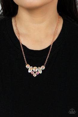 Necklaces Lavishly Loaded - Copper