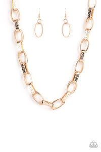 Necklace Motley In Motion - Gold N2153