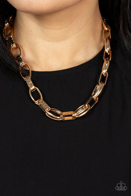 Necklace Motley In Motion - Gold N2153