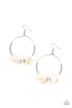 Load image into Gallery viewer, Earrings Caribbean Cocktail - White E2051