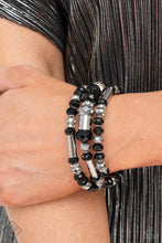 Load image into Gallery viewer, Bracelets Dynamic Dazzle - Black B298