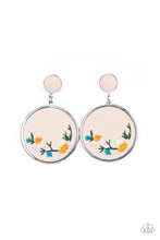 Load image into Gallery viewer, Earrings Embroidered Gardens - Multi E532
