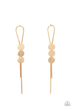 Load image into Gallery viewer, Earrings Bolo Beam - Gold E173