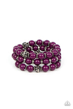Load image into Gallery viewer, Bracelets Poshly Packing - Purple B2143