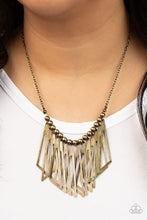 Load image into Gallery viewer, Necklaces Industrial Jungle - Brass N077