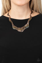 Load image into Gallery viewer, Necklace Mixed Metal Mecca - Copper N2088