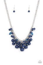 Load image into Gallery viewer, Necklaces Broadway Bustle - Blue N2308