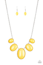 Load image into Gallery viewer, Necklace Vivacious Vanity - Yellow N414