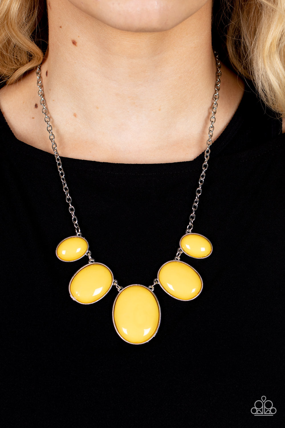 Necklace Vivacious Vanity - Yellow N414