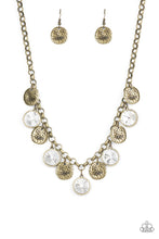 Load image into Gallery viewer, Necklace Spot On Sparkle - Brass N398