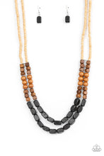 Load image into Gallery viewer, Necklaces Bermuda Bellhop - Black N2094