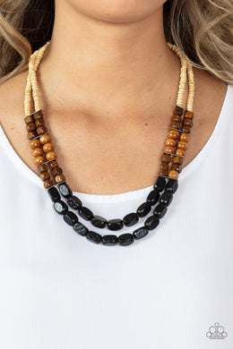 Necklaces Bermuda Bellhop - Black N2094