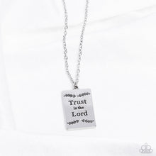 Load image into Gallery viewer, Necklace All About Trust - White Inspirational N2326
