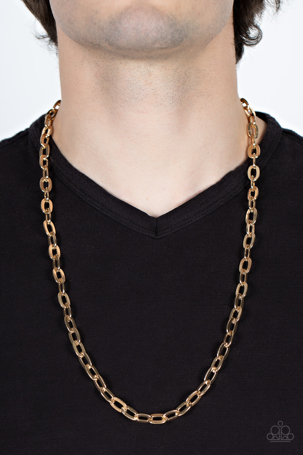 Urban Interference - Gold Necklace UR47