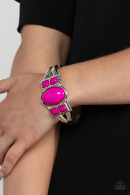 Bracelets A Touch of Tiki - Pink B338