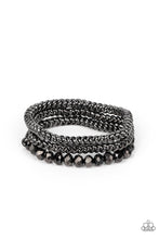 Load image into Gallery viewer, Bracelets Gutsy and Glitzy - Black B2165