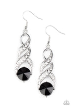 Load image into Gallery viewer, Earrings High-Ranking Royalty - Black E2429