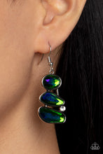 Load image into Gallery viewer, Earrings Gem Galaxy - Green E2492