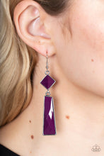 Load image into Gallery viewer, Earrings Hollywood Harmony - Purple E501