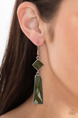 Earrings Hollywood-Harmony-Green E370