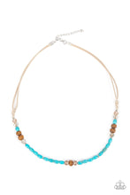 Load image into Gallery viewer, Necklace Groundbreaking Glamour - Blue