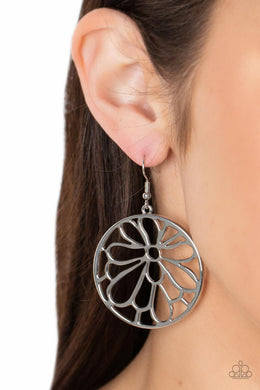 Earrings Glowing Glades - Silver E436