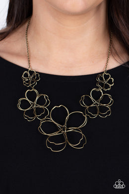 Necklace The Show Must GROW On - Brass N2098