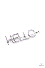 Hello There - Purple ♥ Hair Clip FINAL 16
