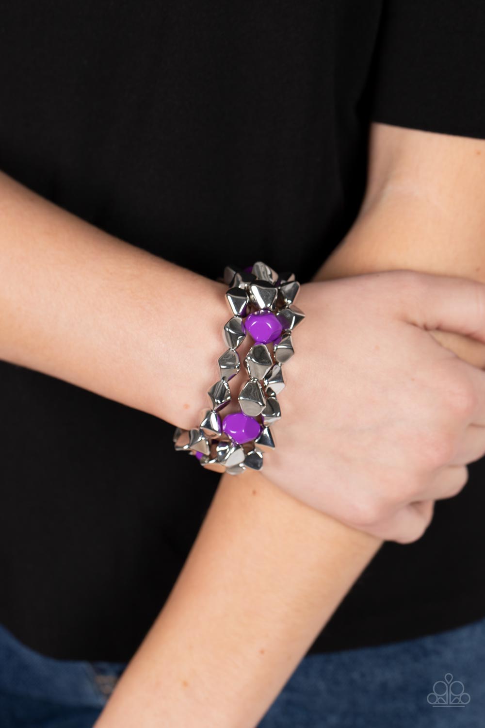 Bracelets A Perfect TENACIOUS - Purple B2141