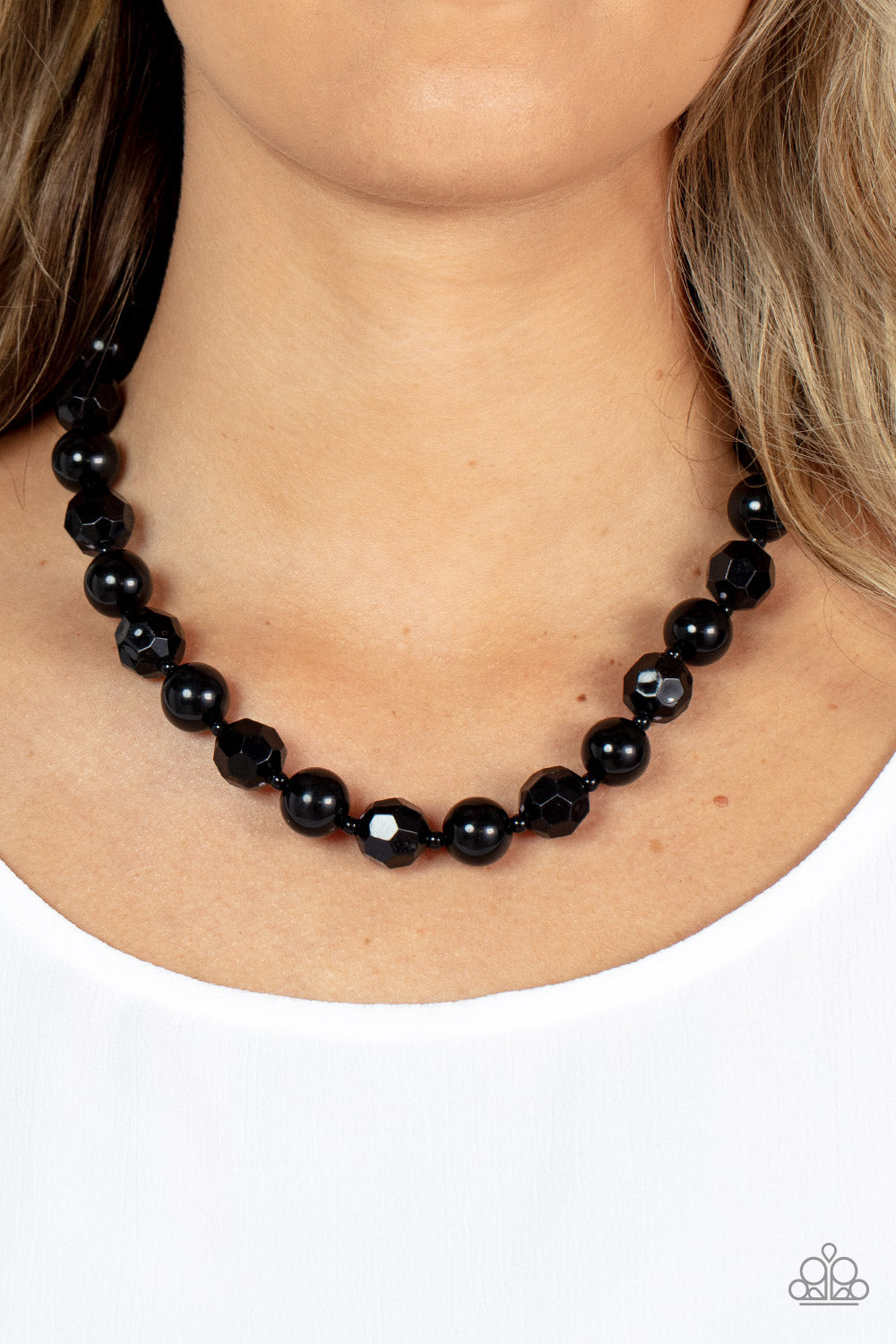 Necklaces Popping Promenade - Black N2251