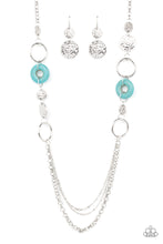 Load image into Gallery viewer, Necklace Grounded Glamour - Blue N089