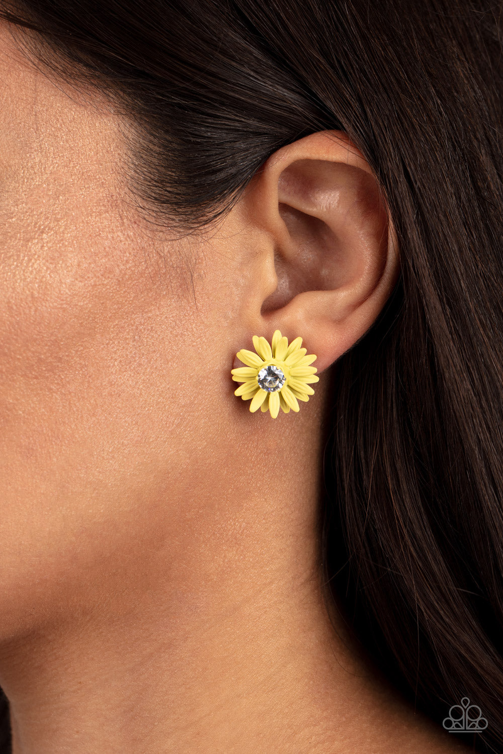Earrings Sunshiny DAIS-y - Yellow E273