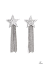 Load image into Gallery viewer, Earrings Superstar Solo - White LOP S125 Americana